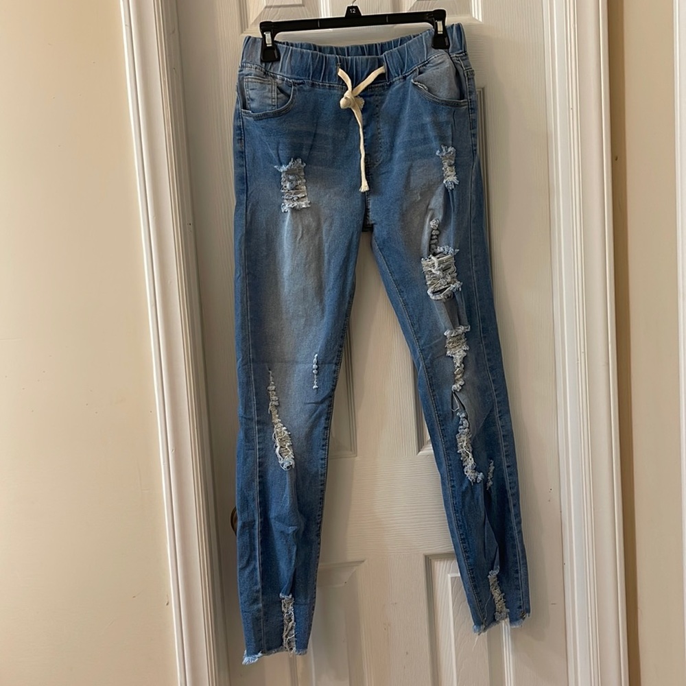 Distressed Jeans